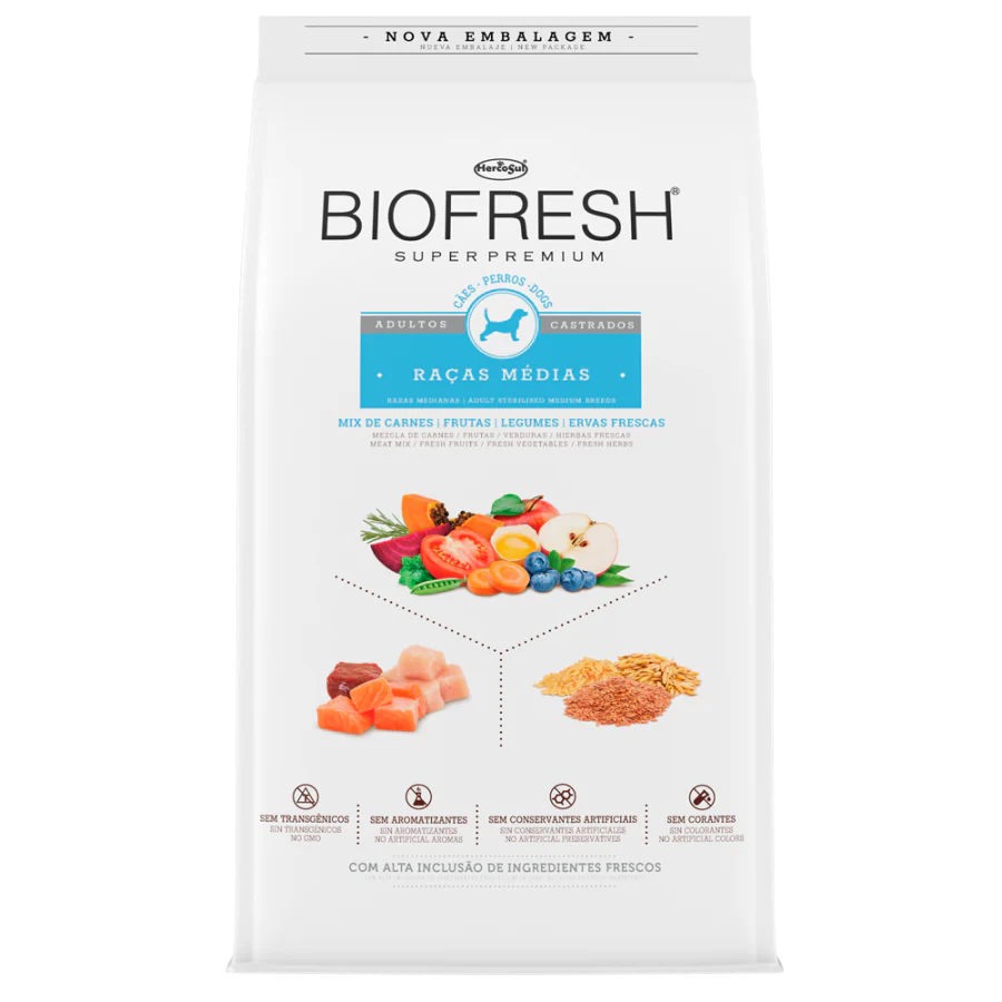 Biofresh Adultos Castrados Razas Medianas 10.1 kg