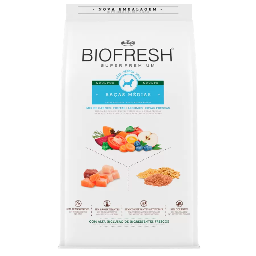 Biofresh Adultos Razas Medianas 3 kg
