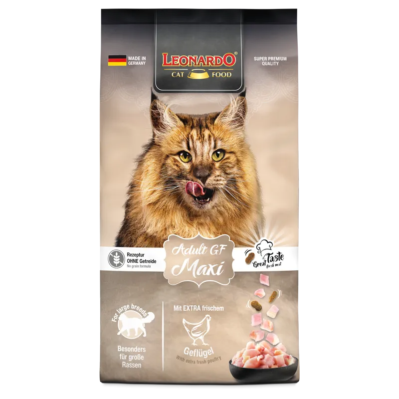 Leonardo  Gato Adult GF Maxi  Sabor Pollo 1.8 kg