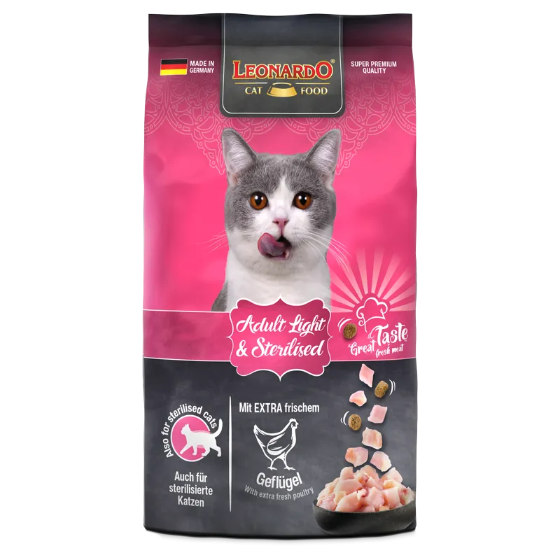 Leonardo Gato Light & Sterilised 7.5 kg