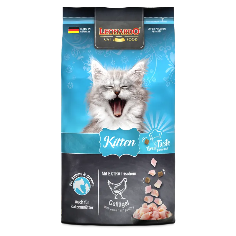 Leonardo Gatito Kitten Sabor Pollo 7.5 kg