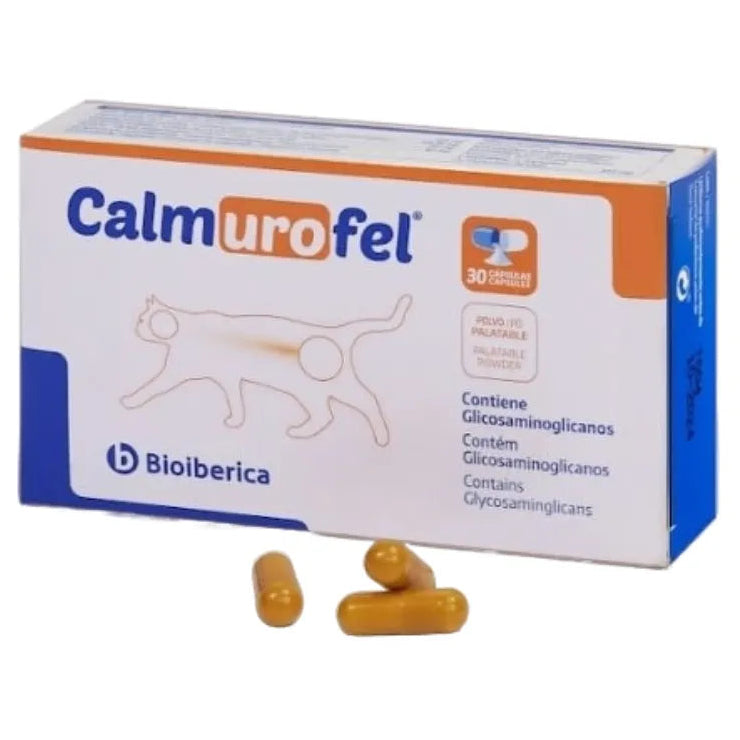 Calmurofel 30 Comprimidos | Apoyo Urinario Estrés Cistitis Felina
