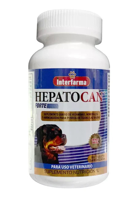 Hepatocan Forte Silimarina 60 Comprimidos | Protección Vitaminas y Salud Hepática