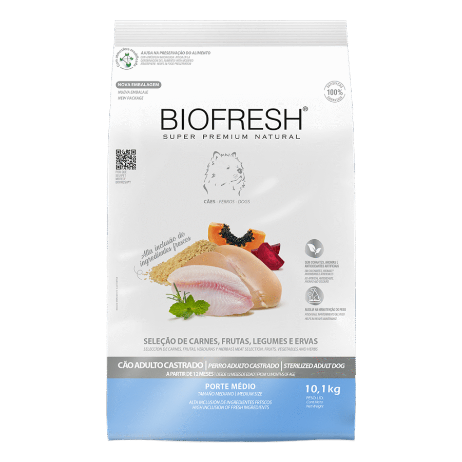 Biofresh Perros Adultos Castrados Razas Medianas 3 kg