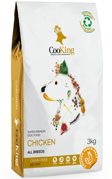 Cooking Perro Chicken All Breeds Grain Free 12 kg