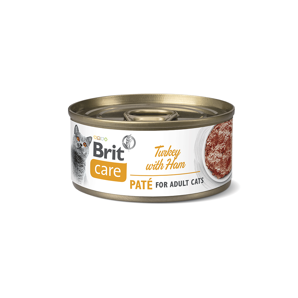 Brit Care Cat - Turkey Pate with Ham