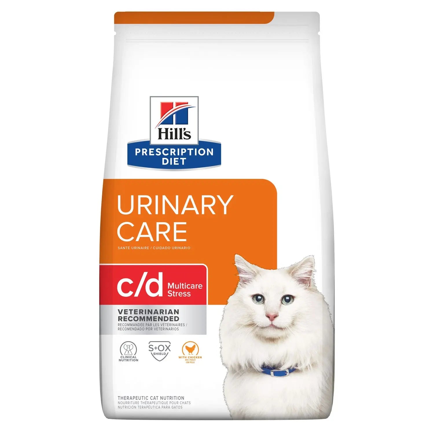 Hills Prescription Diet Urinary Care C/D Multicare Stress Gatos 1.81 kg