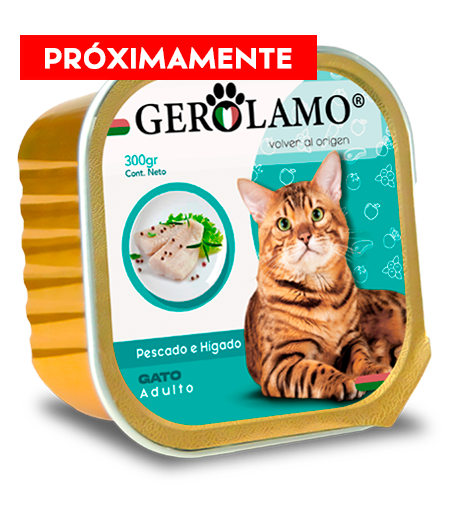 Paté Gato Adulto – Sabor Pescado e Hígado 300gr