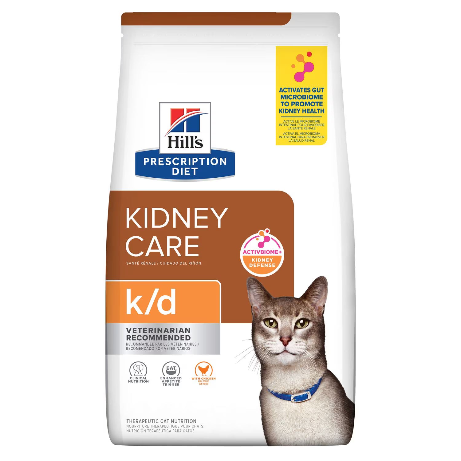Hill's Prescription Diet k/d with Chicken Cat Food 3.85KG