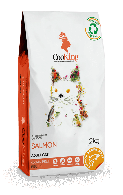 Cooking Salmón Gato Adulto Grain Free 2 kg
