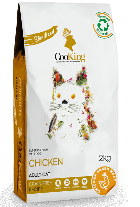 Cooking Gato Esterilizado Chicken 2 kg
